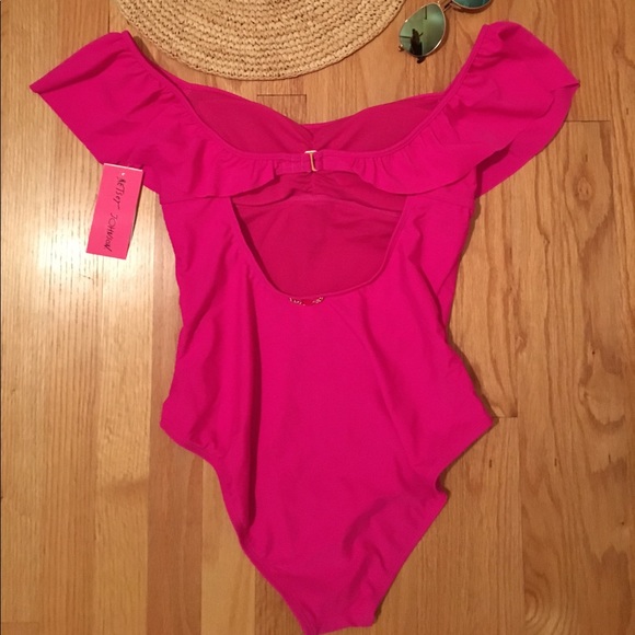 CLOSE OUT PRICE Betsy Johnson swimsuit size L - Picture 3 of 5